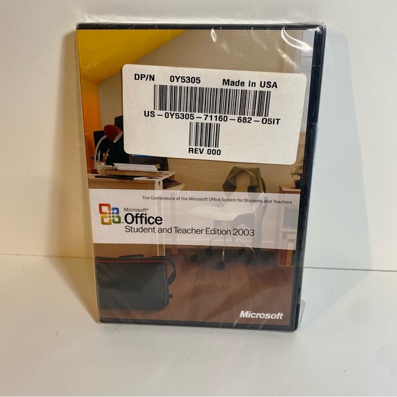 Sealed Microsoft Office Student & Teacher Edition 2003 For Windows - Picture 1 of 3